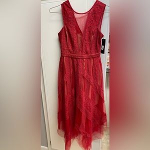 NWT Red BCBG Dress